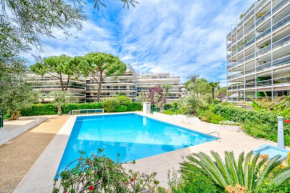 2 pièces rénové, proche mer, piscine, climatisation